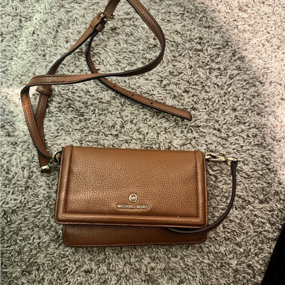 Michael Kors Tan Crossbody Bag
